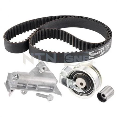 К-кт ГРМ (пасок + 2 ролика 55465/55494 + натяжник 55495) VAG A2/A3/A4/Ford Galaxy/Alhambra/Fabia/Octavia/Roomster/Bora/Caddy/Golf/Passat 1.4-2.0Tdi 10.01-12.10 NTN SNR KD457.54 (фото 1)