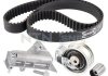 К-кт ГРМ (пасок + 2 ролика 55465/55494 + натяжник 55495) VAG A2/A3/A4/Ford Galaxy/Alhambra/Fabia/Octavia/Roomster/Bora/Caddy/Golf/Passat 1.4-2.0Tdi 10.01-12.10 NTN SNR KD457.54 (фото 1)