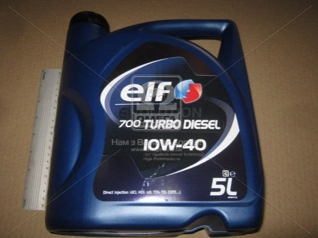Масло моторное Elf Evolution 700 Turbo Diesel 10W-40 (5 л) ELF 201553 (фото 1)