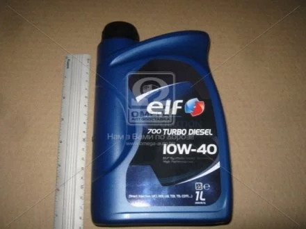 Моторне мастило півсинтетика Elf Evolution 700 Turbo Diesel 10W-40 1L (ACEA: A3/B4 API: SL/CF VW 501.01/505.00 RENAULT Diesel without DPF MB-Approval 229.1) ELF 201558