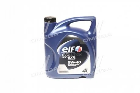 Мастило моторне Elf Evolution 900 SXR 5W-40 4L (Renault RN0710, RN0700: бензиновый,турбированный бензиновый и дизельный без сажевого фильтра, 2.2 dCi DPF) ELF 194878