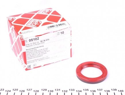 Сальник р/вала Opel Astra G/H// Daewoo Lanos 1.5// Hyundai Accent, I, II, Coupe, Elantra, Getz, Lantra II, Matrix, S Coupe 1.3-1.6 04.91-11.10 FEBI BILSTEIN 05102