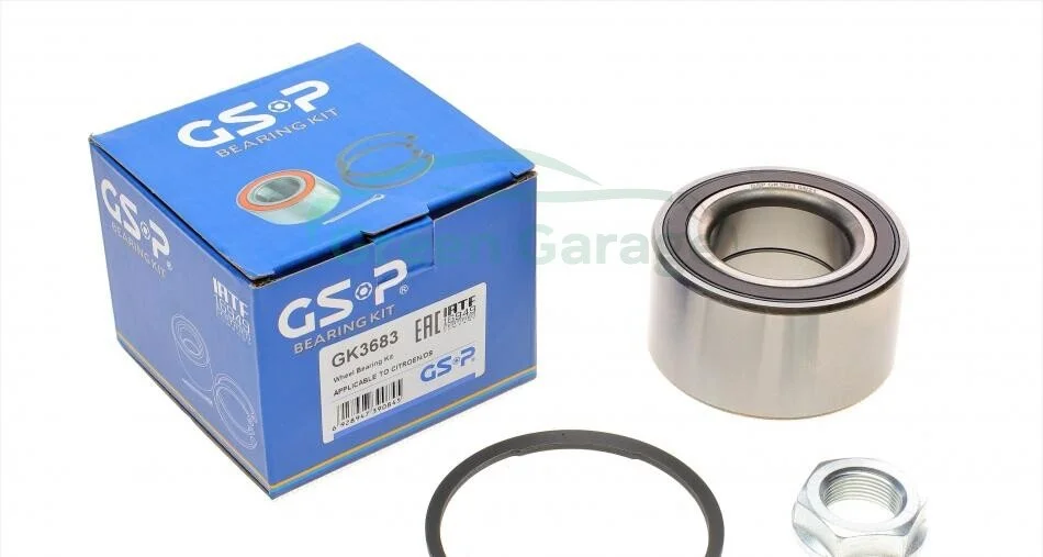 Підшипник перед. Citroen C4 II, C5 III, C6, DS4 09.05-/Peugeot 308, 308 CC, 407, 407 SW, 508, 508 SW, 607 1.2-3.0D 02.00- GSP GK3683 (фото 1)