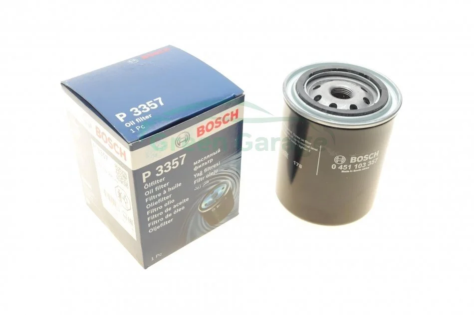 Фільтр масляний Ford Maverick 2.7TD (Eng. TD27E) 05/96-12/98, Explorer 4.0 91-01 Nissan Patrol/Terrano II 2.7TD 01/96- BOSCH 0 451 103 357 (фото 1)