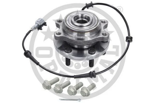 Ступиця перед. ABS+ Nissan Navara 2.5 DCI 4WD 2.5 DCI, 3.0 DCI 4WD,4.0 4WD 06- Pathfinder 2.5 DCI 4WD, 4.0 4WD 05- OPTIMAL 961523 (фото 1)