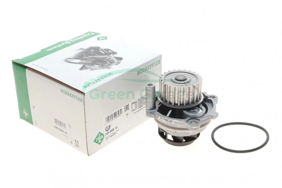 Насос водяний AUDI, SEAT, SKODA 06B121011C, 06B121011H, 06B121011M Ruville 65416 (вир-во) INA 538 0088 10 (фото 1)