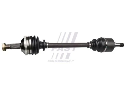 Піввісь лiва L:650.0/A:27/D:24/ABS:48 Fiat Scudo 1.9TD 96-, Citroen Jumpy/Peugeot Expert 1.9TD/2.0HDI 94- FAST FT27107