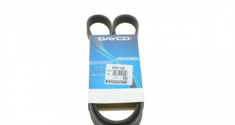 Дорiжковий ремінь DAYCO 5PK1125