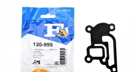 Прокладка клапана системи рециркуляції ЕХ газів Opel Agila A, Corsa C, D, Astra G, H 1.0/1.2/1.4 00- Fischer Automotive One (FA1) 120999
