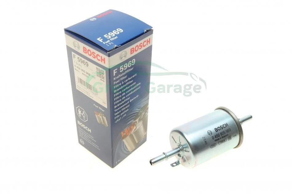 Фильтр топливный DAEWOO LANOS 97-, CHEVROLET LACETTI 05- (пр-во) BOSCH 0 450 905 969 (фото 1)