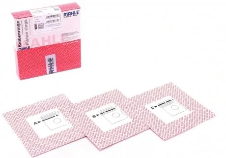 Кольца поршневые VAG 81,51 AEK/AFT/AHL 1,2/1,5/2,0 (пр-во Mahle) MAHLE / KNECHT 033 01 N2