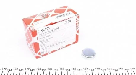 Заглушка-корок антифризу 42,3 mm Audi A4 1.6 00-08/Skoda Fabia 1.4 16V 00-07/VW LT 2.4 Td 79-96 FEBI BILSTEIN 03201