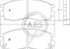 Гальмівні колодки передні Mitsubishi Colt IV, Eclipse, Galant IV,V,VI, Lancer IV,V 1.6-2.5 91- A.B.S. 36763 (фото 1)