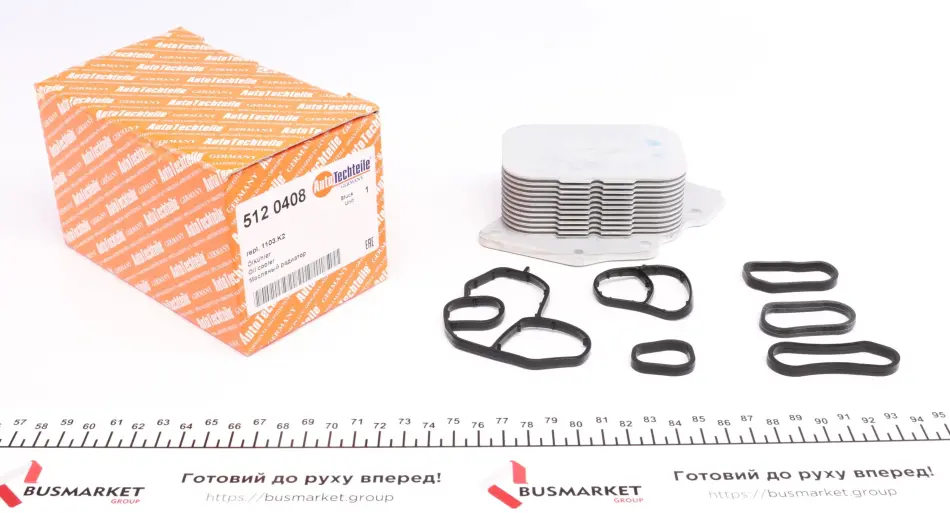 Радіатор масляний AUTOTECHTEILE 512 0408 (фото 1)
