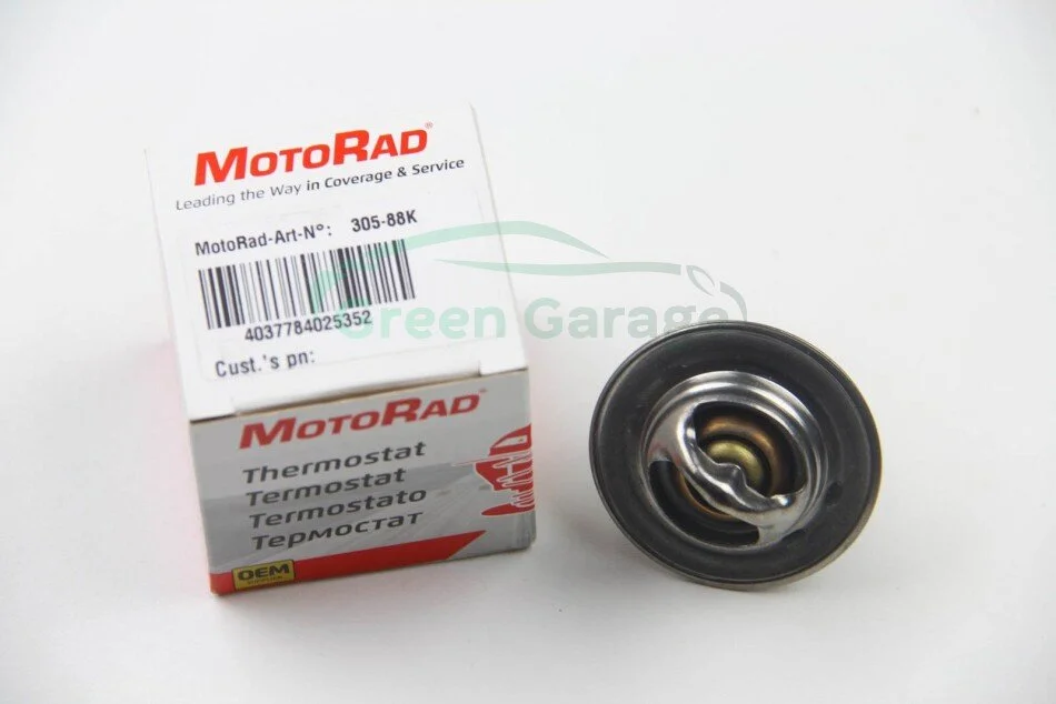Термостат Duster/Logan/Clio/Kangoo/Megane I, II, III 1,4/1.6/2.0i 98- (88 C) K305-88 MOTORAD K30588 (фото 1)