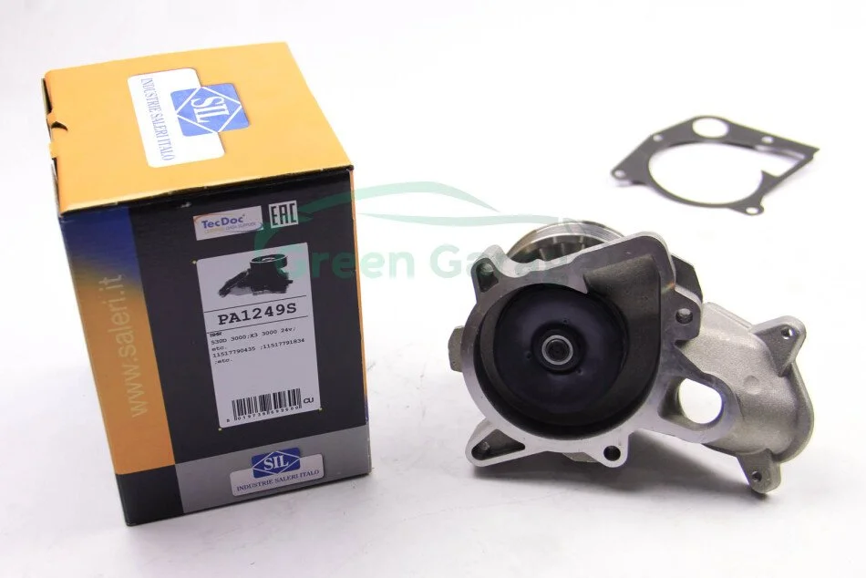 Водяной насос BMW 3/5/X3/X5/X6 (E90/E91/E92/E93/E60/E83/E70/E71/E72) 03- Saleri SIL SALERI SIL PA1249S (фото 1)