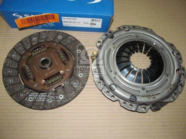 Комплект сцепления Astra (G/H)/Corsa/Vectra (C/B) 1.5-1.8 TD 87- (без выжимного подшипника) SACHS 3000 951 071 (фото 1)