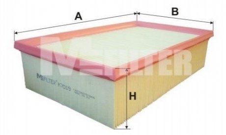 Фільтр повітряний M-FILTER K 7019/1