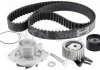 К-кт паса ГРМ (з помпою) Alfa 145,146,147,156, Fiat Bravo Doblo,Marea,Punto,Stilo 1.9 JTD NTN SNR KDP458.330 (фото 1)