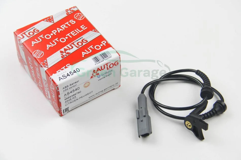 Датчик ABS Citroen C4/Peugeot 307, 308, 5008/Toyota COROLLA 82- перед Л/Пр AUTLOG AS4540 (фото 1)