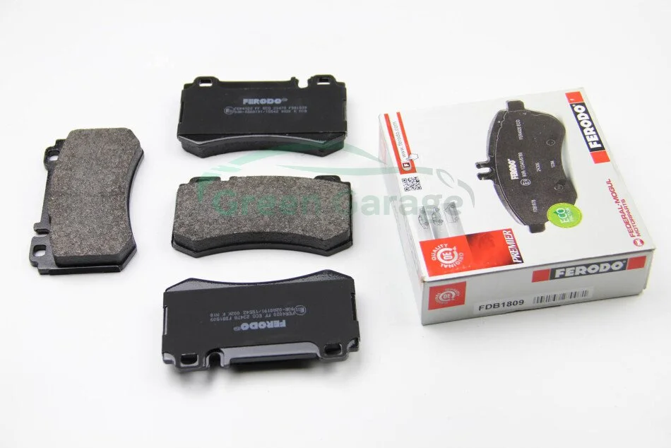 Колодки тормозные задние MB W211/W220 01-08 (brembo) (111,5x63,9x15,8) FERODO FDB1809 (фото 1)