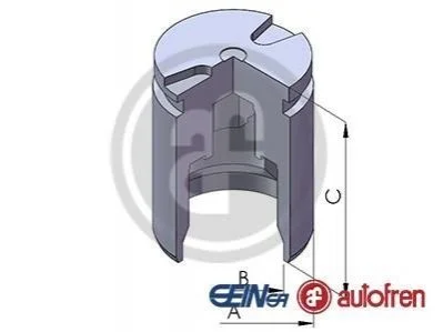 Поршенек суппорта Colt/Galant/Lancer/Corolla 84-03 30,13*45mm SEINSA AUTOFREN D025340 (фото 1)