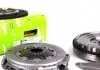 Маховик Transit V184 2.4DI/TDE 02-06 (сплошной+комплект сцепления+вилка) VALEO 835000