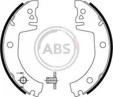 Гальмівні колодки (набір) A.B.S. 8911