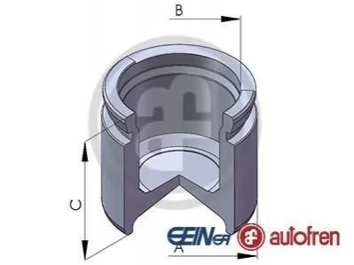Поршенек суппорта Vectra A/Ascona/Corsa/Cadet 70-95 48*44,5mm SEINSA AUTOFREN D02562