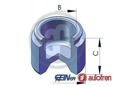 Елементи гальмівного супорта AUTOFREN D025346