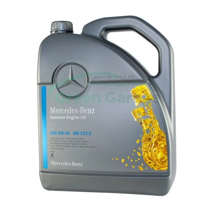 Масло моторное Mercedes-Benz / Smart PKW-Synthetic MB 229.5 5W-40 (5 л) MERCEDES-BENZ A000989920213aife (фото 1)