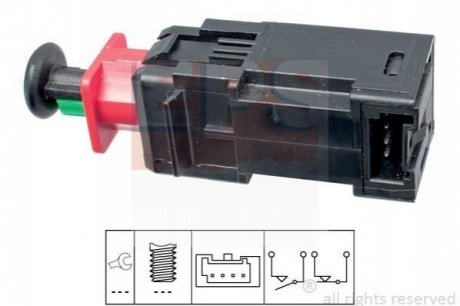 Вимикач стопів Opel Astra H, Corsa D, Signum, Vectra C, Fiat Fiorino, Punto, Nemo EPS 1.810.208