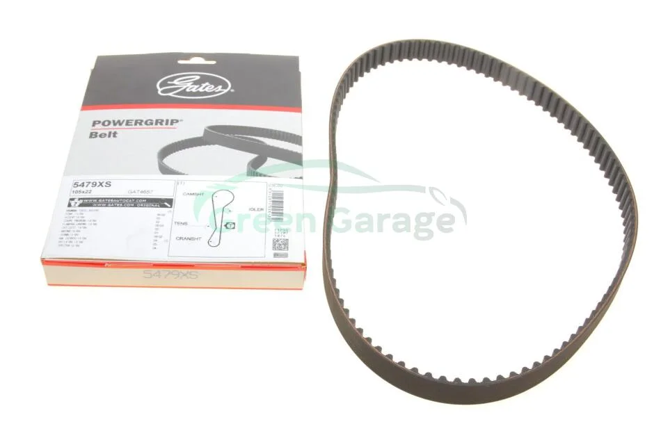 Пасок ГРМ Hyundai Accent,Elantra, Getz,Matrix Kia Cerato, Rio II 1.4-1.6i 16V 95- GATES 5479XS (фото 1)