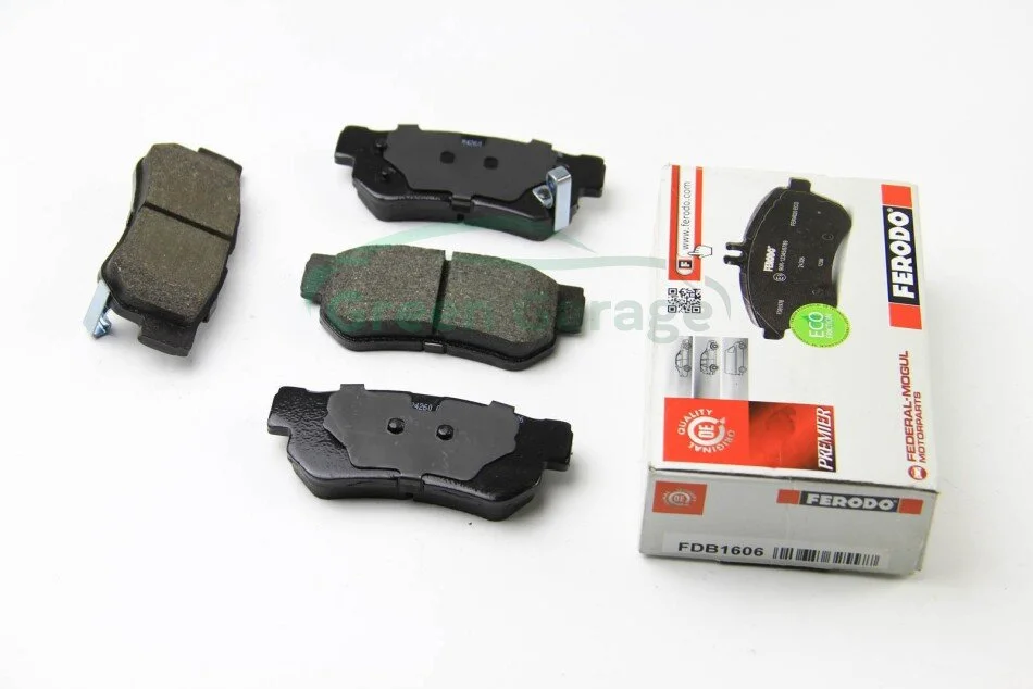 Колодки тормозные задние Hyundai Getz/Santa FE/Tucson 01- (mando) FERODO FDB1606 (фото 1)