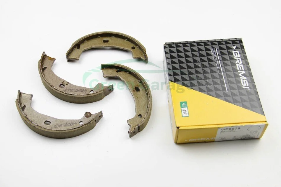 Колодки ручного тормоза BMW 1(E81,E82,E88) 06-13/3(E46,E90) 99-11/Z4 03-09 (ATE) BREMSI GF0079 (фото 1)
