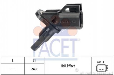 Датчик швидкості FACET 21.0001