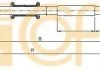 Трос ручного гальма зад. Л/П PSA Boxer/Ducato/Jumper 30-33-35 mod/06- 1390/1075 COFLE 10.4744 (фото 1)