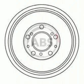 Гальмівний барабан A.B.S. 3231S