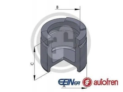 Поршенек суппорта перед VECTRA/OMEGA (54x47,9мм) 86-95 SEINSA AUTOFREN D025311 (фото 1)