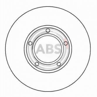 Гальмівний диск A.B.S. 15814