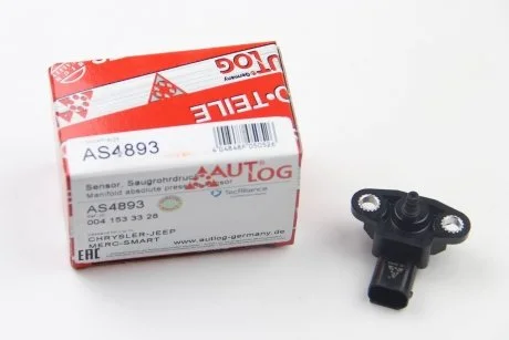 Датчик давления наддува (3 конт.) MB A,C,E (W168/W203/W210/W211) 0.8D-4.0D 95- AUTLOG AS4893