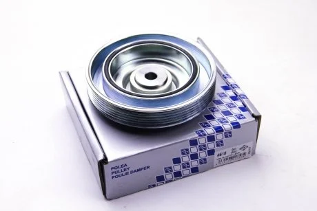 Шкив коленвала Jumpy/Expert/Berlingo 1.9D 98- (DW8/51-70kw) METALCAUCHO Metalcaucho 04610