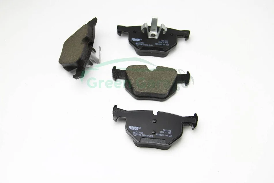 Тормозные колодки зад. BMW 3(E90)/5(E60) (ATE) (123x58,1x17,3) FERODO FDB1808 (фото 1)