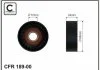 (Ролик 65x17x24 пластик)Натяжник паска поліклинового VAG 1.4FSI-1.6FSI 05.02- CAFFARO 18900 (фото 1)