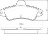 Тормозные колодки зад. Ford Mondeo 93-00 (Bendix) без датчика (115,8x53,7x15) A.B.S. 36844 (фото 1)