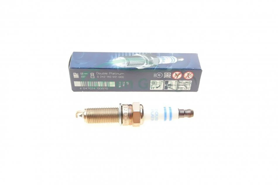 Свеча зажигания YR6NPP332 DOUBLE PLATINUM (MB) (пр-во) BOSCH 0 242 140 512 (фото 1)
