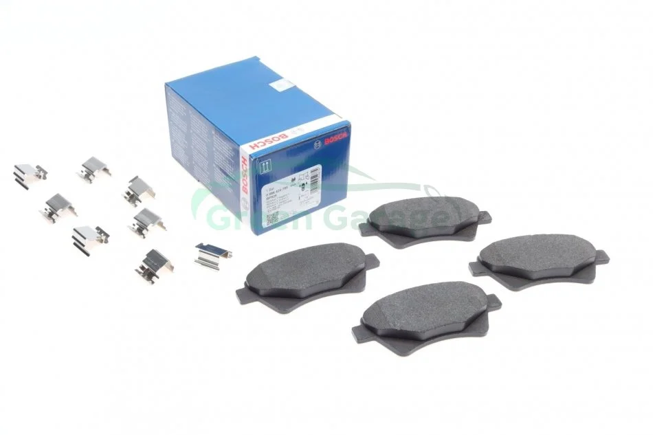 Гальмівні колодки дискові перед. Renault Megane II/Scenic II/Grand Scenic II BOSCH 0 986 424 785 (фото 1)