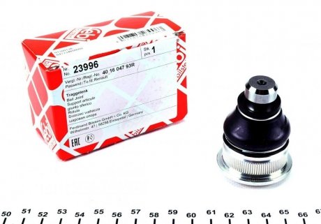 Кульова опора важеля перед. 18mm Dacia Logan/Renault Sandero/Clio/Megane 03- FEBI BILSTEIN 23996