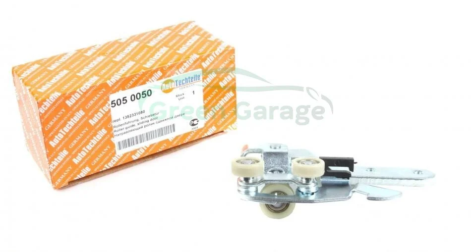 Ролик дверей (боковий/нижній) Fiat Ducato/Peugeot Boxer 02-06 (з кронштейном) AUTOTECHTEILE 505 0050 (фото 1)