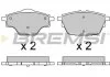 Гальмівні колодки (набір) BREMSI BP3625 (фото 1)